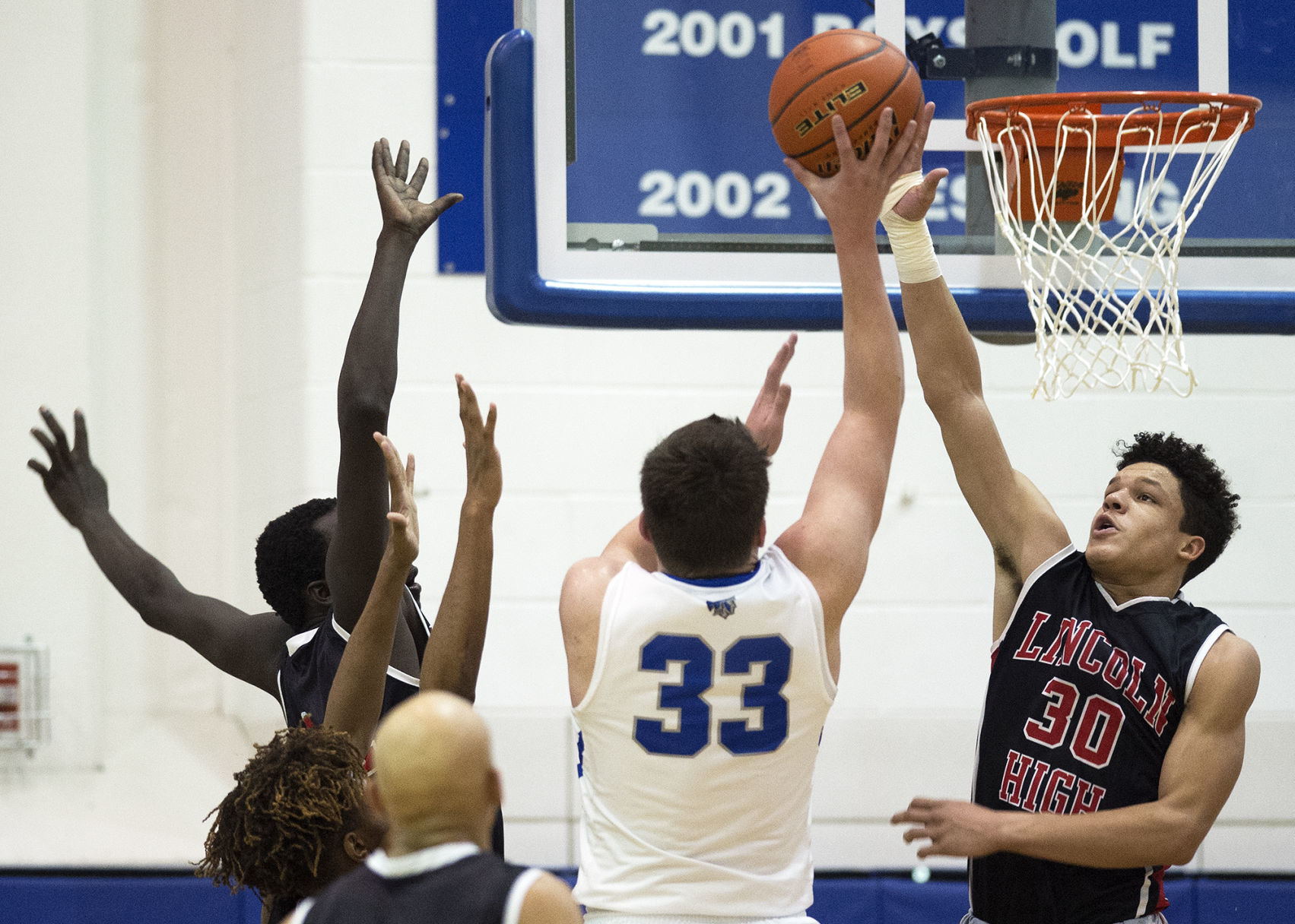 Lincoln High vs. Lincoln East, A-3 district, 2/26/18